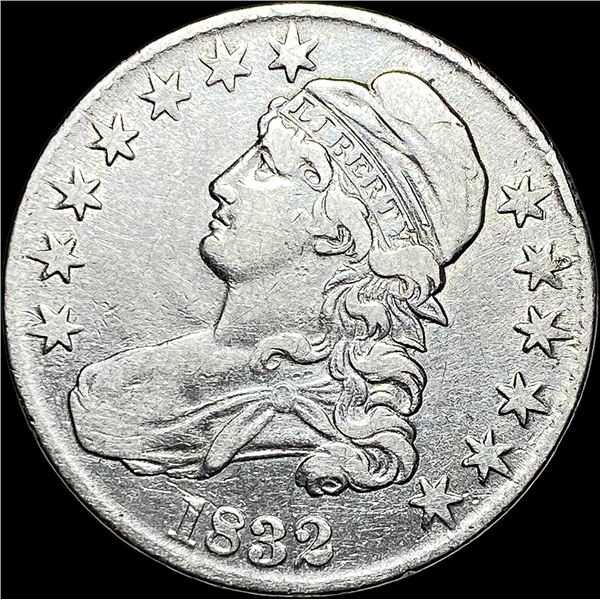 1832 Capped Bust Silver Half Dollar LIGHTLY CIRCULATED