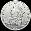 Image 1 : 1832 Capped Bust Silver Half Dollar LIGHTLY CIRCULATED