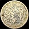 Image 2 : 1877-CC Seated Liberty Quarter Dollar LIGHTLY CIRCULATED