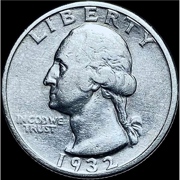 1932-S Silver Washington Quarter CHOICE AU