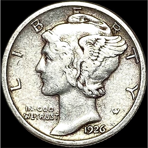 1926-D Mercury Dime LIGHTLY CIRCULATED