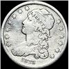 Image 1 : 1838 Capped Bust Silver Quarter NEARLY UNCIRCULATED