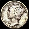 Image 1 : 1921 Silver Mercury Dime NICELY CIRCULATED