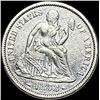 Image 1 : 1873 Seated Liberty Dime Arrows ABOUT UNCIRCULATED