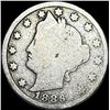Image 1 : 1886 Liberty Head Nickel NICELY CIRCULATED
