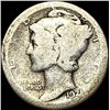 Image 1 : 1921 Silver Mercury Dime NICELY CIRCULATED