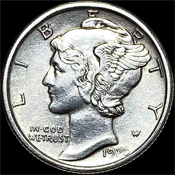 1920-D Mercury Dime UNCIRCULATED