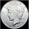 Image 1 : 1927-S Silver Peace Dollar CLOSELY UNCIRCULATED