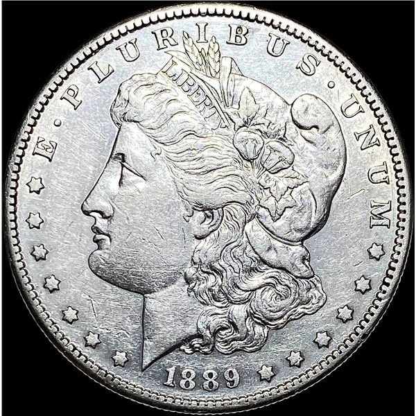 1889-S Silver Morgan Dollar NEARLY UNCIRCULATED