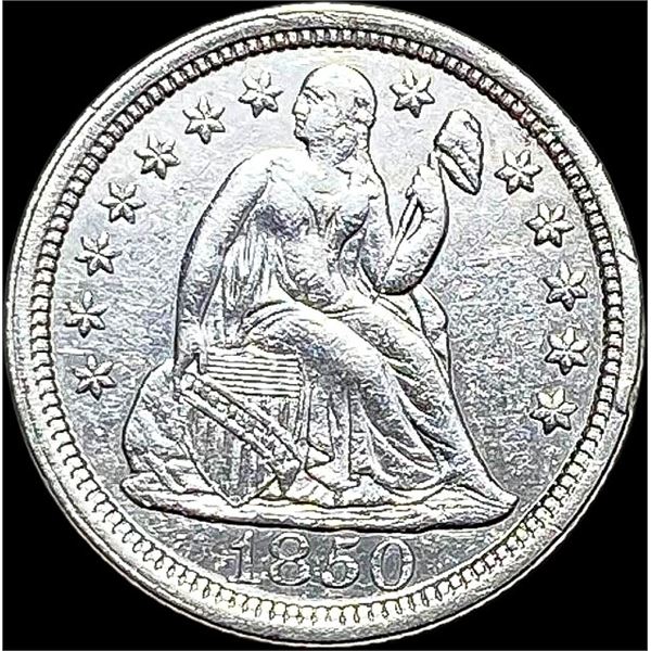 1850 Seated Liberty Dime UNCIRCULATED