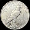 Image 2 : 1921 Silver Peace Dollar CLOSELY UNCIRCULATED