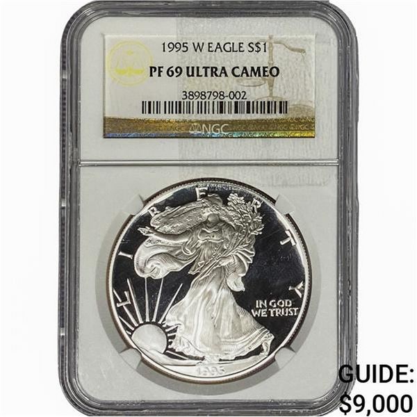 1995-W Silver Eagle NGC PF69 UC