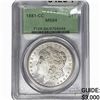 Image 1 : 1881-CC Morgan Silver Dollar PCGS MS64