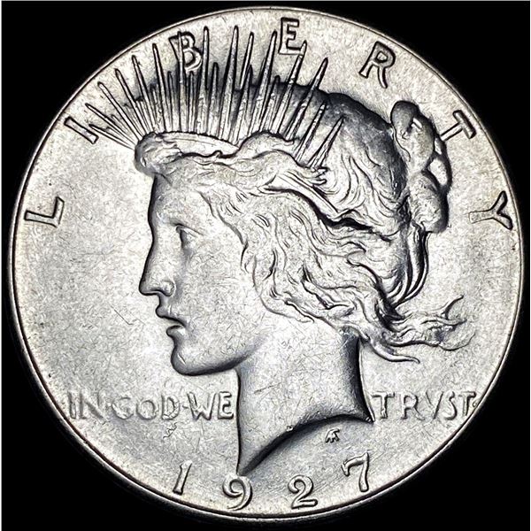 1927-S Silver Peace Dollar CLOSELY UNCIRCULATED