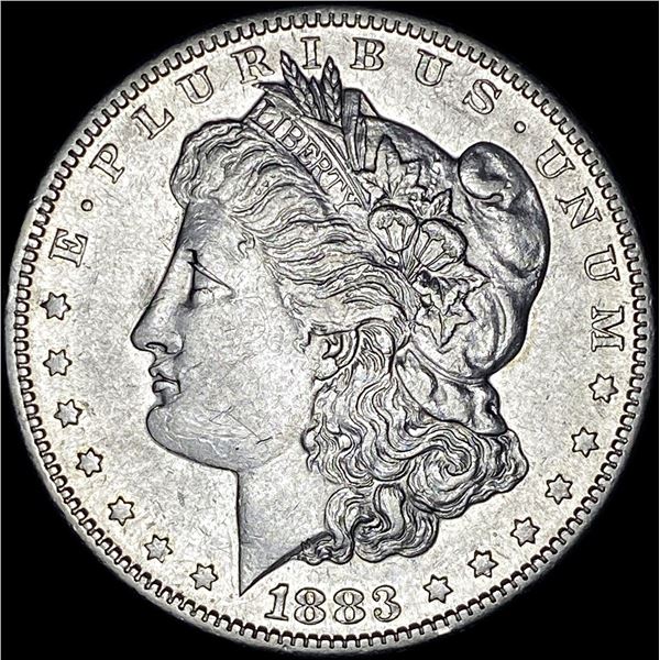 1883-S Silver Morgan Dollar CLOSELY UNCIRCULATED
