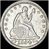 Image 1 : 1854 Seated Liberty Quarter Arrows CLOSELY UNCIRCULATED
