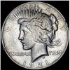 Image 1 : 1921 Silver Peace Dollar NEARLY UNCIRCULATED