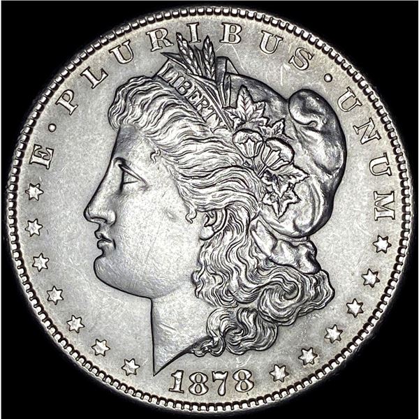1878-S Silver Morgan Dollar CLOSELY UNCIRCULATED