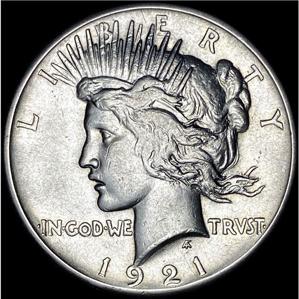 1921 Silver Peace Dollar CLOSELY UNCIRCULATED
