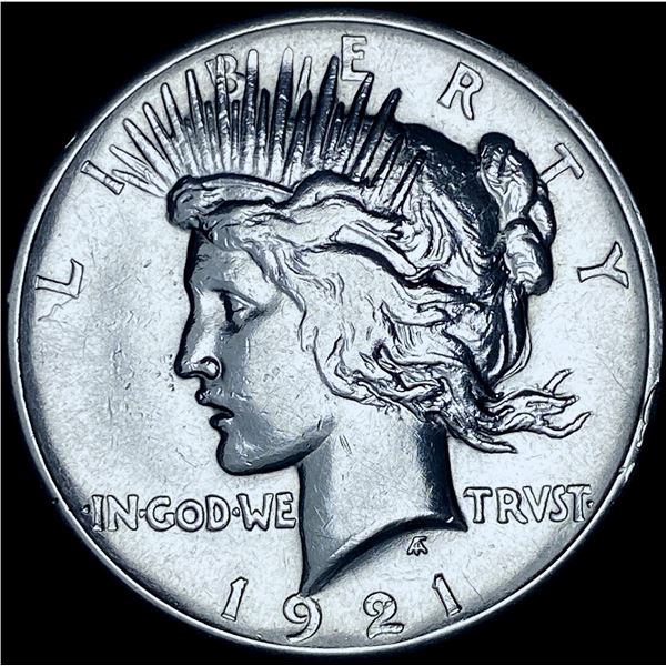 1921 Silver Peace Dollar CHOICE AU