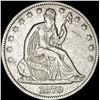 Image 1 : 1870 Seated Liberty Half Dollar CLOSELY UNCIRCULATED