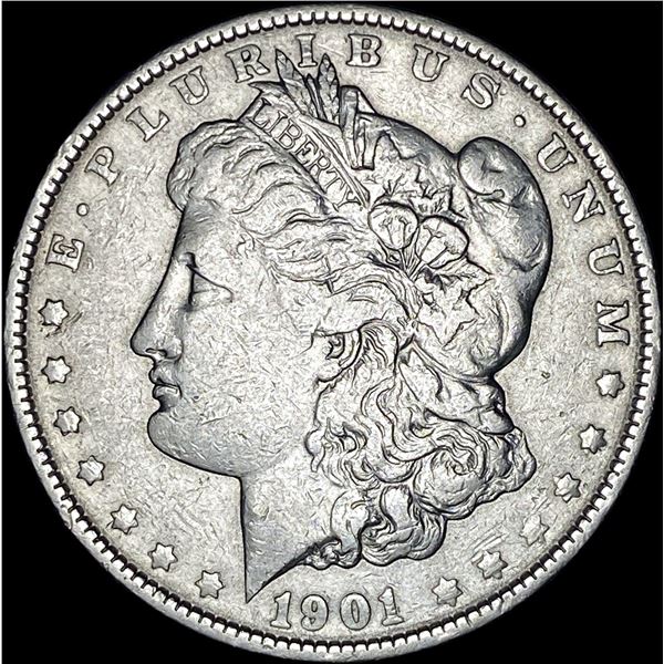 1901 Morgan Silver Dollar NEARLY UNCIRCULATED