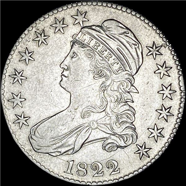 1822 Capped Bust Half Dollar CLOSELY UNCIRCULATED