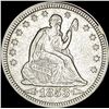 Image 1 : 1853 Arrows/Rays Seated Liberty Quarter CLOSELY UNCIRCULATED