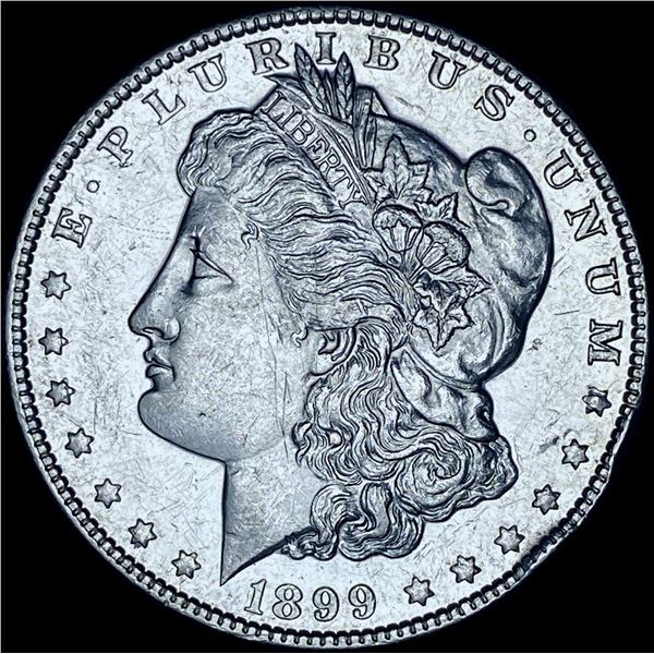 1899 Silver Morgan Dollar CHOICE AU