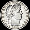 Image 1 : 1895 Silver Barber Half Dollar CLOSELY UNCIRCULATED