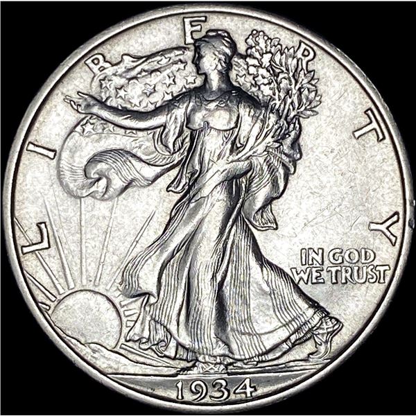 1934-S Silver Walking Liberty Half Dollar UNCIRCULATED