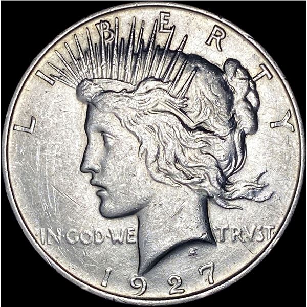 1927-D Silver Peace Dollar CLOSELY UNCIRCULATED