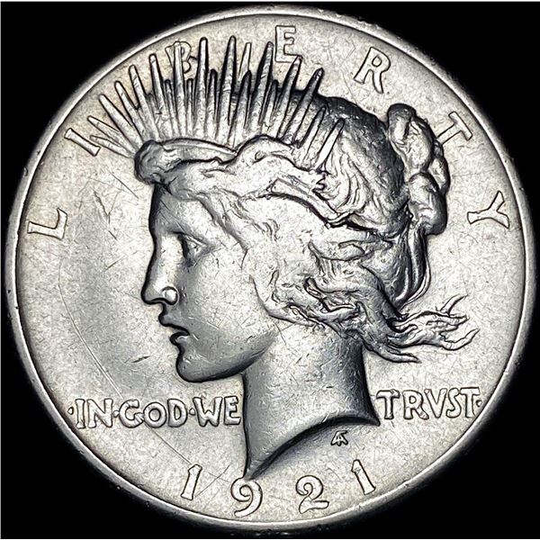 1921 Silver Peace Dollar LIGHTLY CIRCULATED