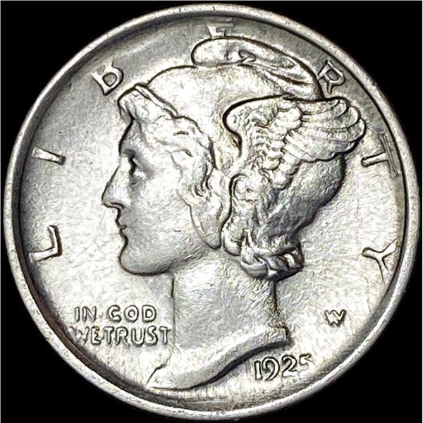 1925-D Silver Mercury Dime UNCIRCULATED