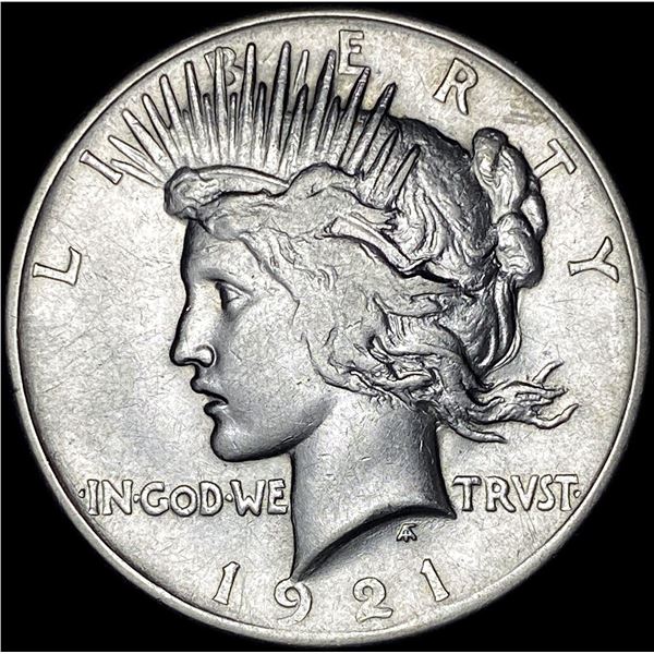 1921 Silver Peace Dollar CLOSELY UNCIRCULATED