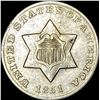Image 1 : 1851-O Silver Three-Cent Piece CLOSE UNC