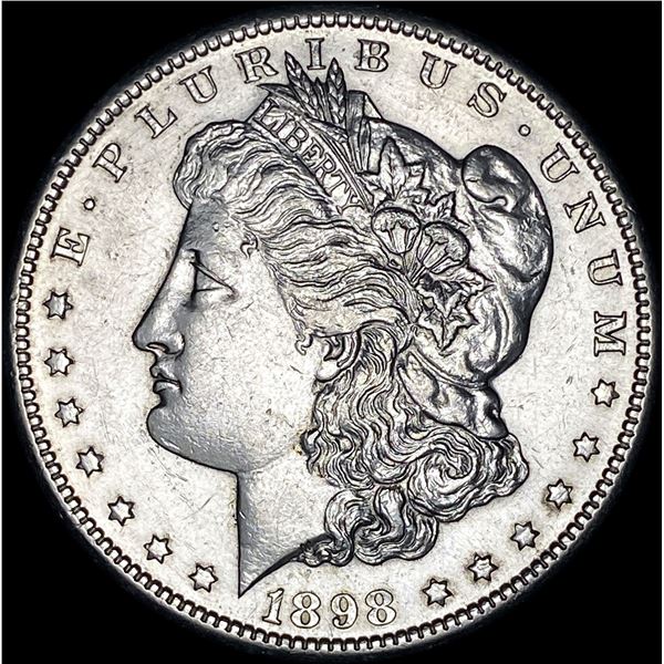 1898-S Silver Morgan Dollar CLOSELY UNCIRCULATED