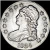 Image 1 : 1834 Silver Capped Bust Half Dollar CLOSELY UNCIRCULATED