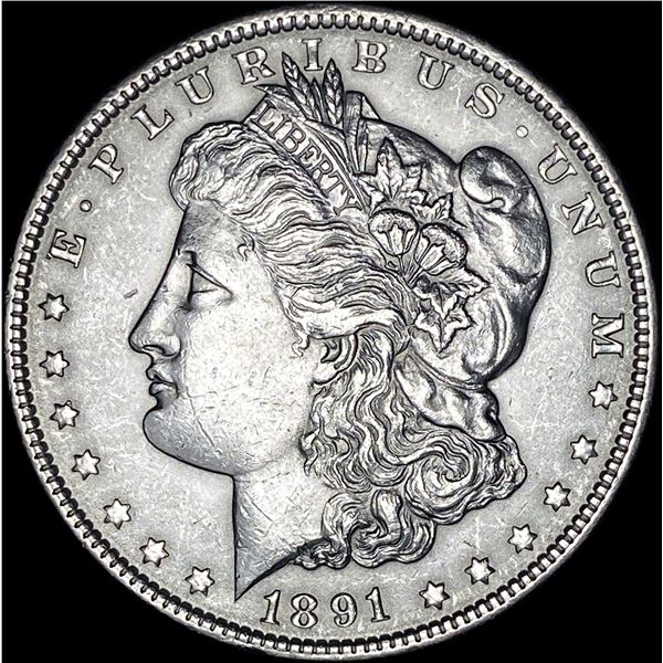 1891 Silver Morgan Dollar UNCIRCULATED
