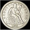 Image 1 : 1841-O Silver Seated Liberty Dime LIGHTLY CIRCULATED