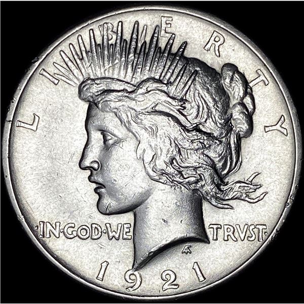 1921 Silver Peace Dollar CLOSELY UNCIRCULATED