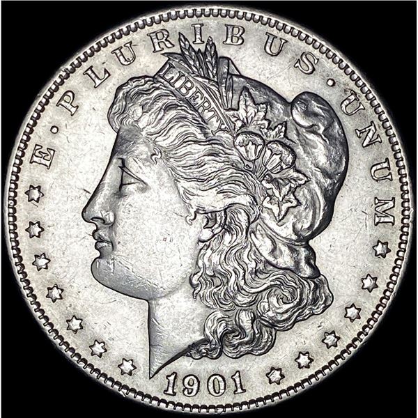 1901-S Silver Morgan Dollar CLOSELY UNCIRCULATED
