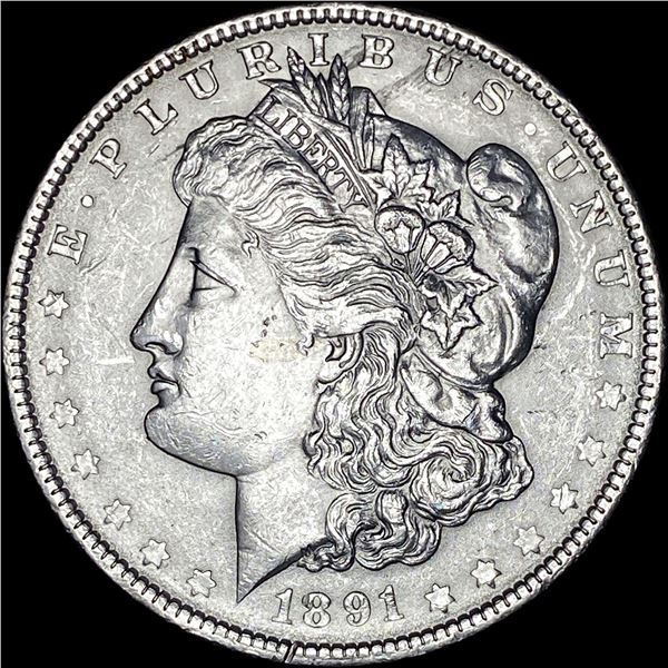 1891 Silver Morgan Dollar UNCIRCULATED