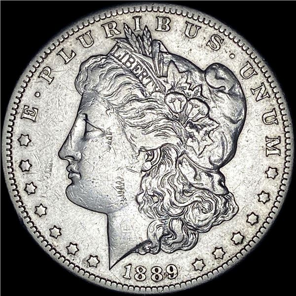 1889-S Silver Morgan Dollar CLOSELY UNCIRCULATED
