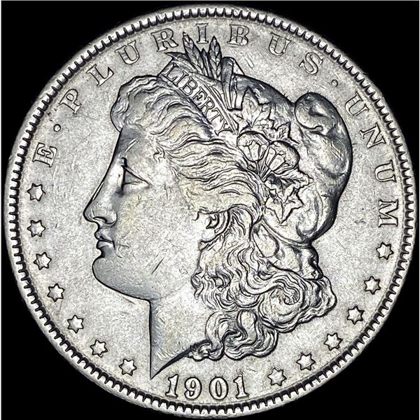 1901 Morgan Silver Dollar NEARLY UNCIRCULATED