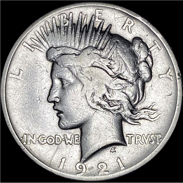 1921 Silver Peace Dollar LIGHTLY CIRCULATED