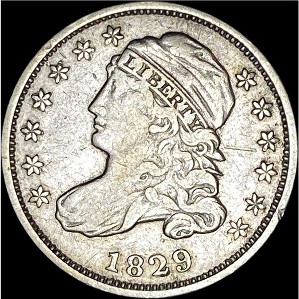 1829 Capped Bust Dime LIGHTLY CIRCULATED
