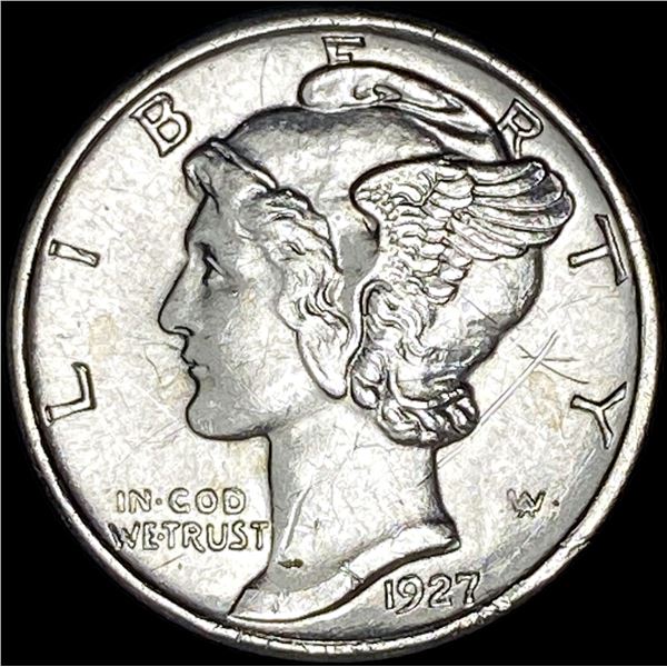 1927-D Silver Mercury Dime CLOSELY UNCIRCULATED