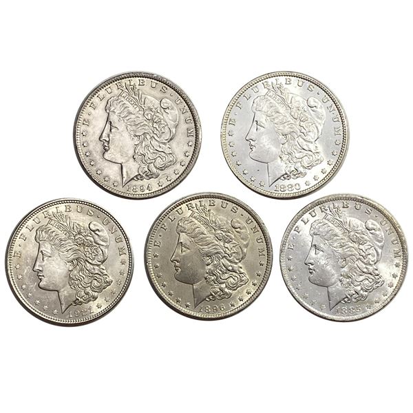 1883-1904 High Grade Morgan Silver Dollar Lot [4 Coins]