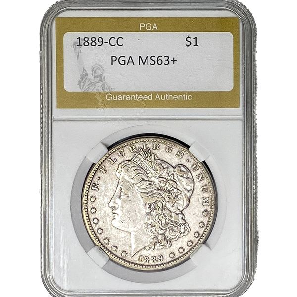 1889-CC Morgan Silver Dollar